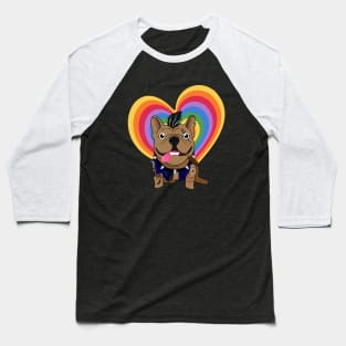 Retro Pug life Baseball T-Shirt